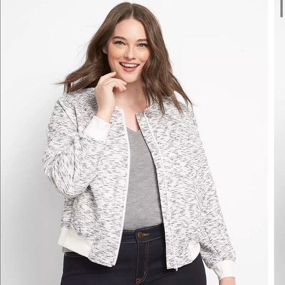 Lane Bryant Jackets & Blazers - On-The Go Classic Bomber Jacket